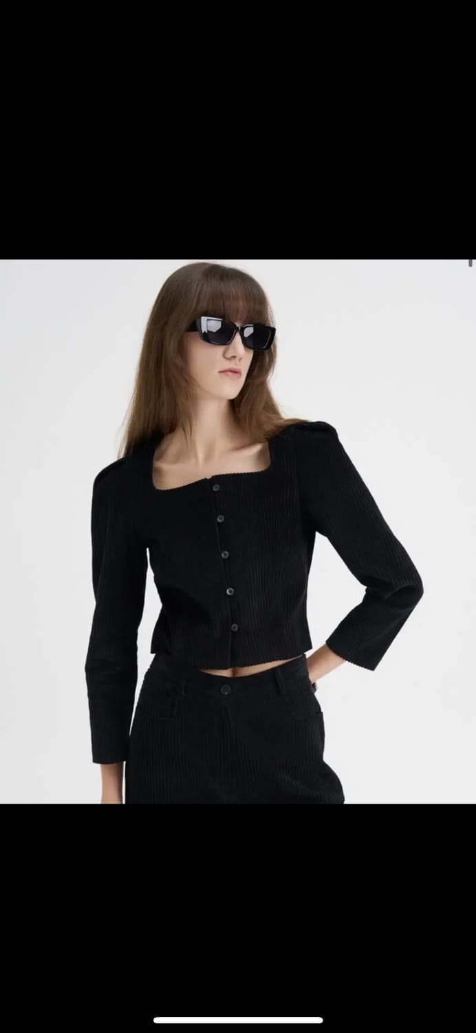 마론에디션 코듀로이 블라우스 상품이미지2