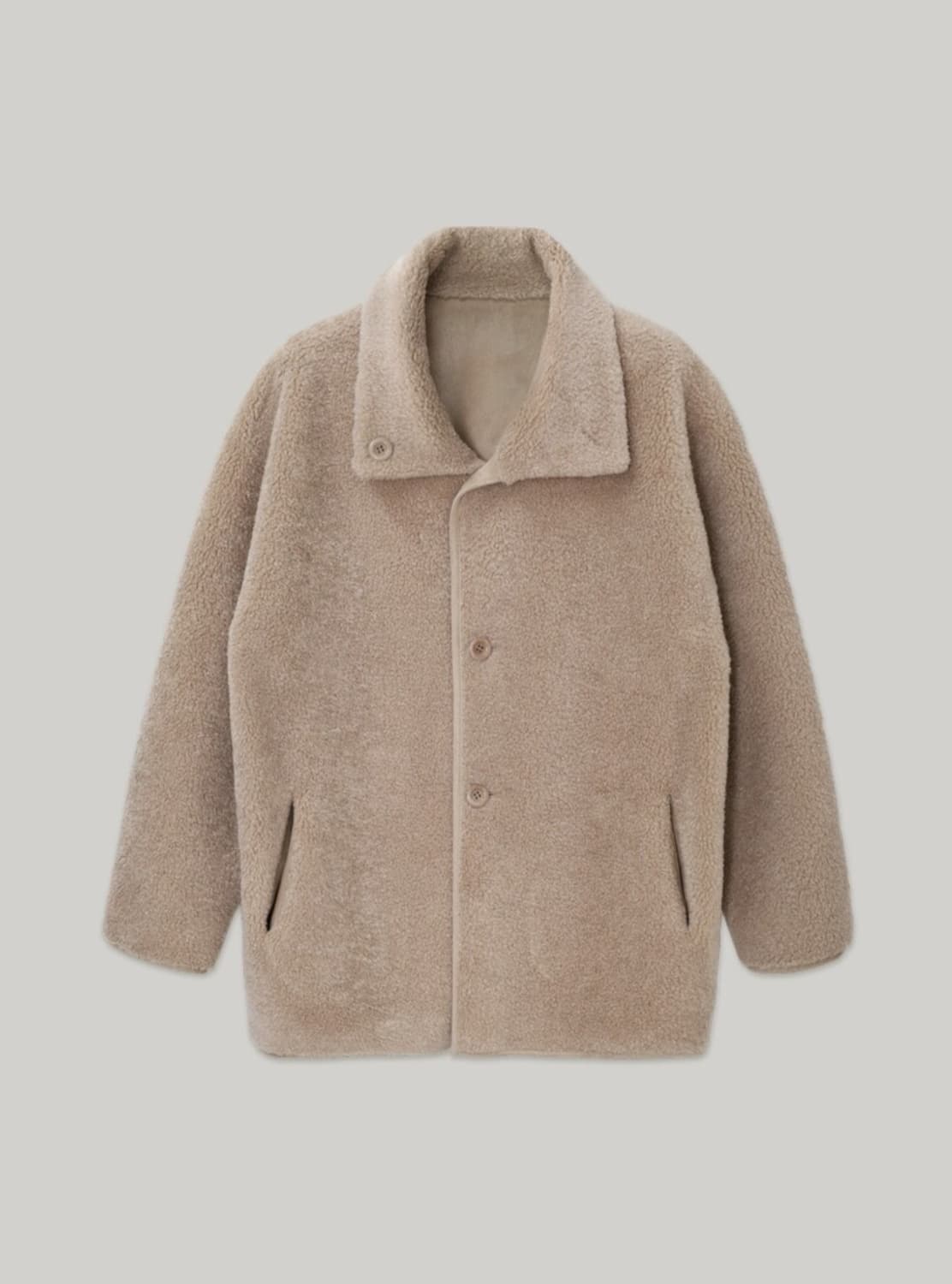 아워코모스 리버시블 시어링 무스탕 상품이미지6