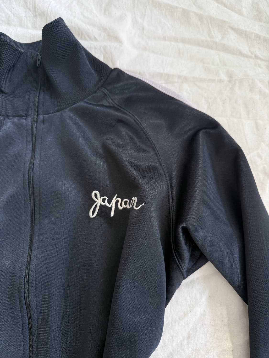 블랙 오리엔탈 자수 디테일 져지 상품이미지3