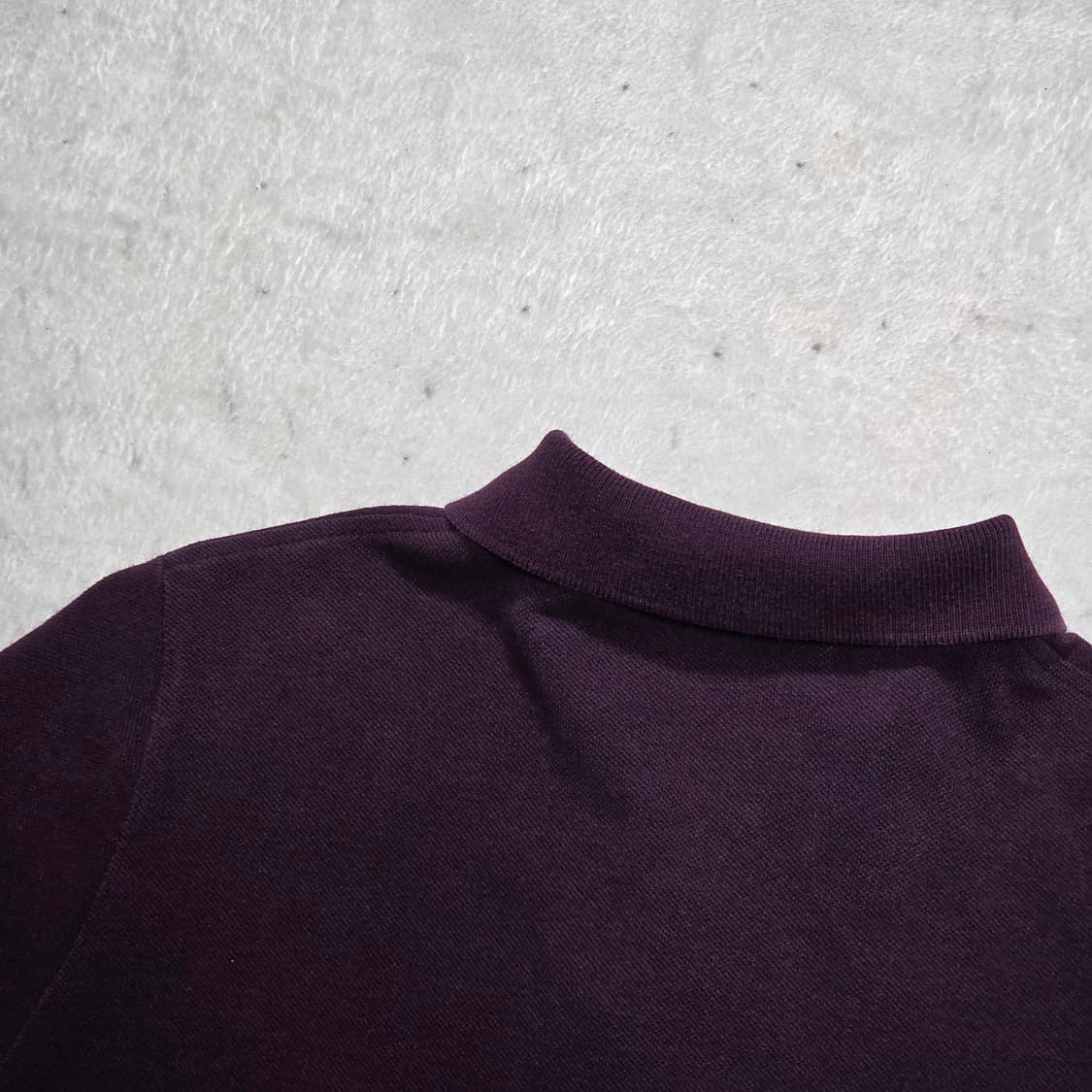 폴로 퍼플 카키 자수 PK 롱슬리브 상품이미지6
