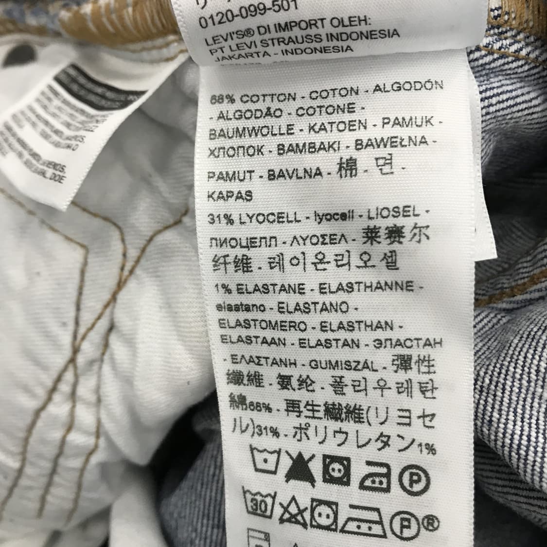 리바이스 LMC 메이드앤크래프트 511 청바지 [36x32] 상품이미지8