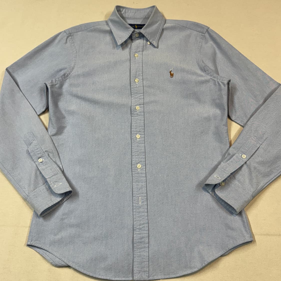 S) 폴로 랄프로렌 클래식 하늘색 옥스포드 셔츠 상품이미지2