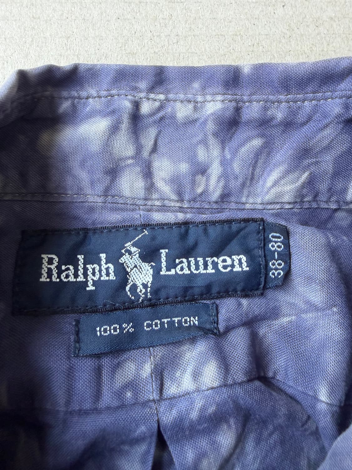 폴로 랄프로렌 블루 타이다이 셔츠 상품이미지3