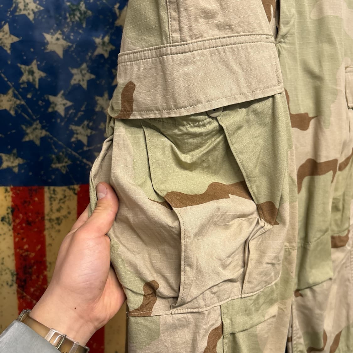 90s 오리지널 밀리터리 미육군 데저트카모 BDU 카고팬츠 N948 상품이미지5