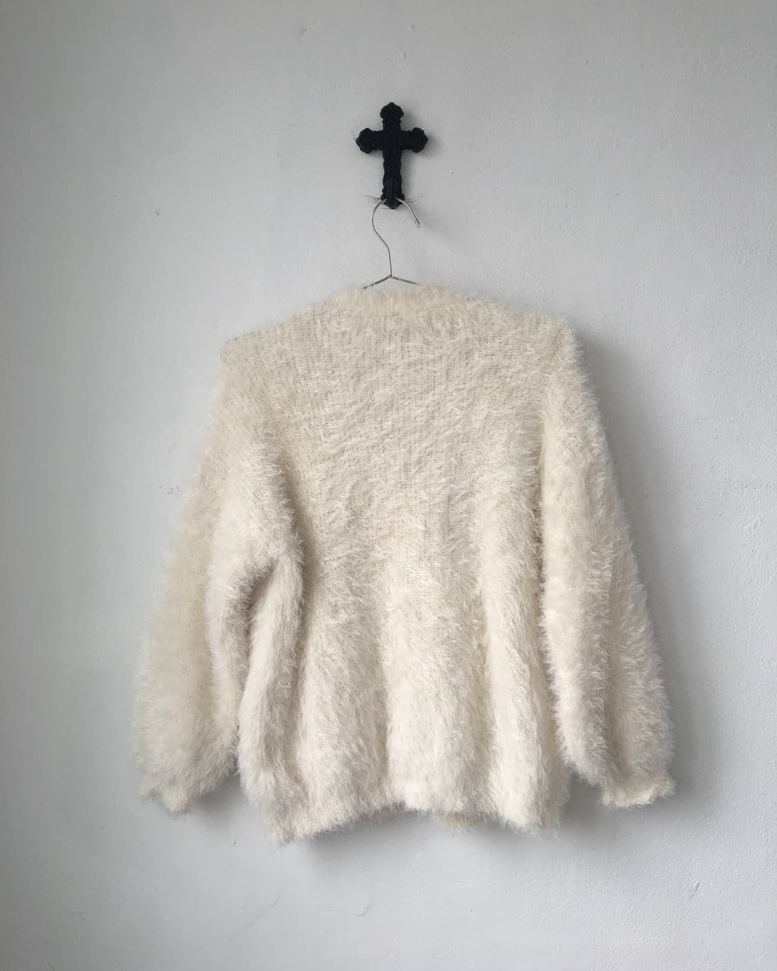 Fluffy knit cardigan 상품이미지4