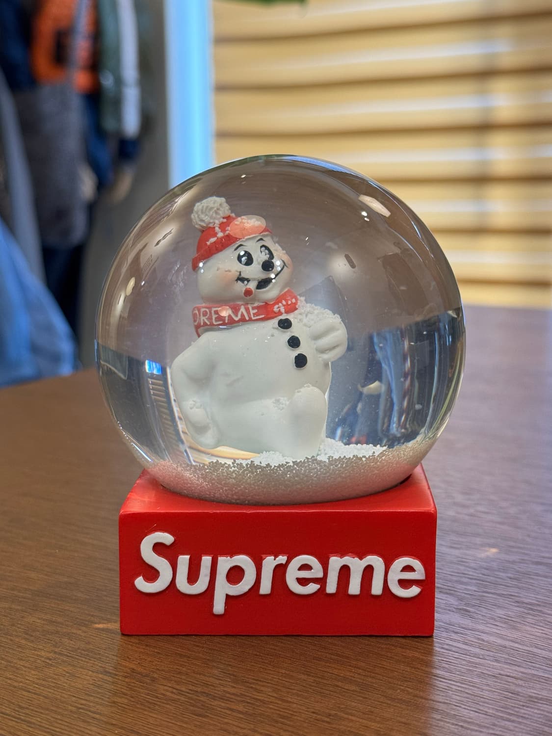 [OS] 슈프림 스노우맨 스노우글로브 레드 상품이미지2