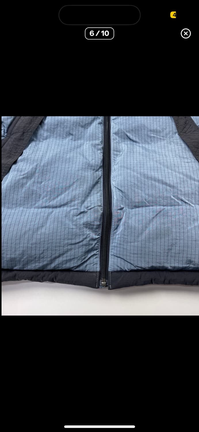 아디다스 푸퍼 오리털 체크 패딩 점퍼 상품이미지6