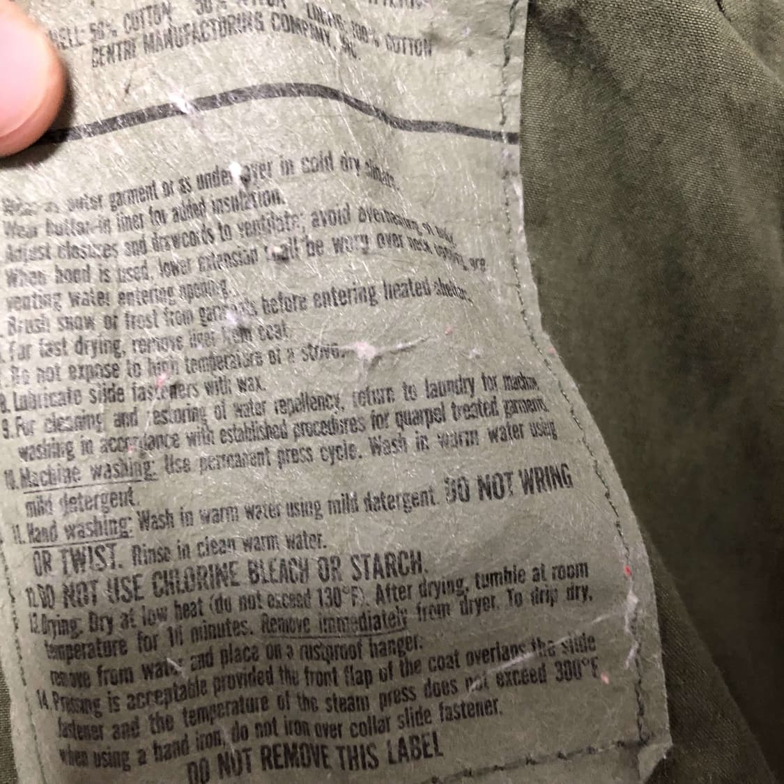 (M-R) 미군 US ARMY 우드랜드 M-65 필드자켓 M65 야상 상품이미지8