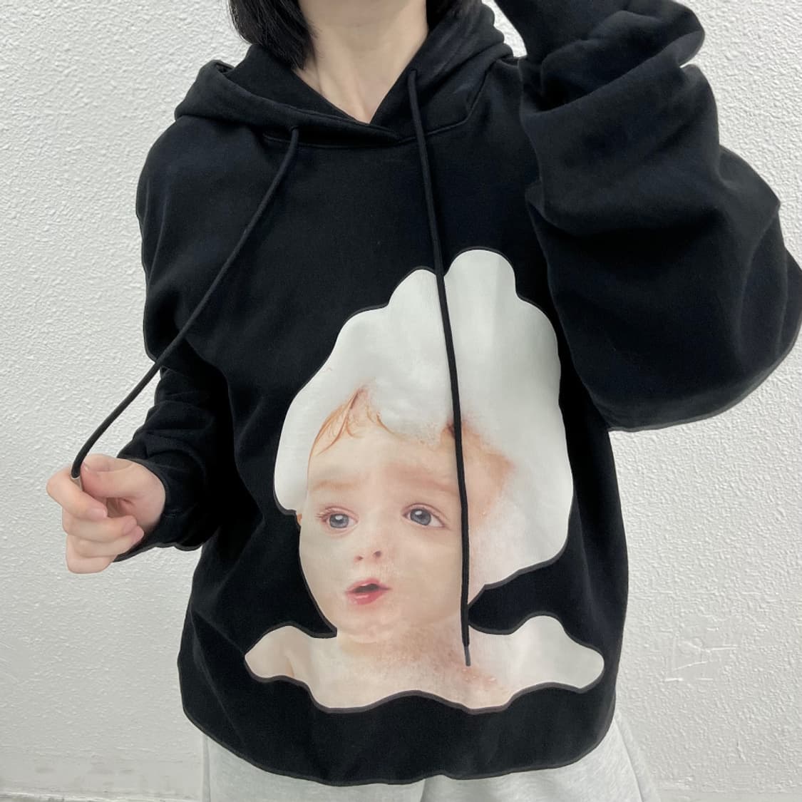 아크메드라비 샴푸베이비 블랙 후드 상품이미지5