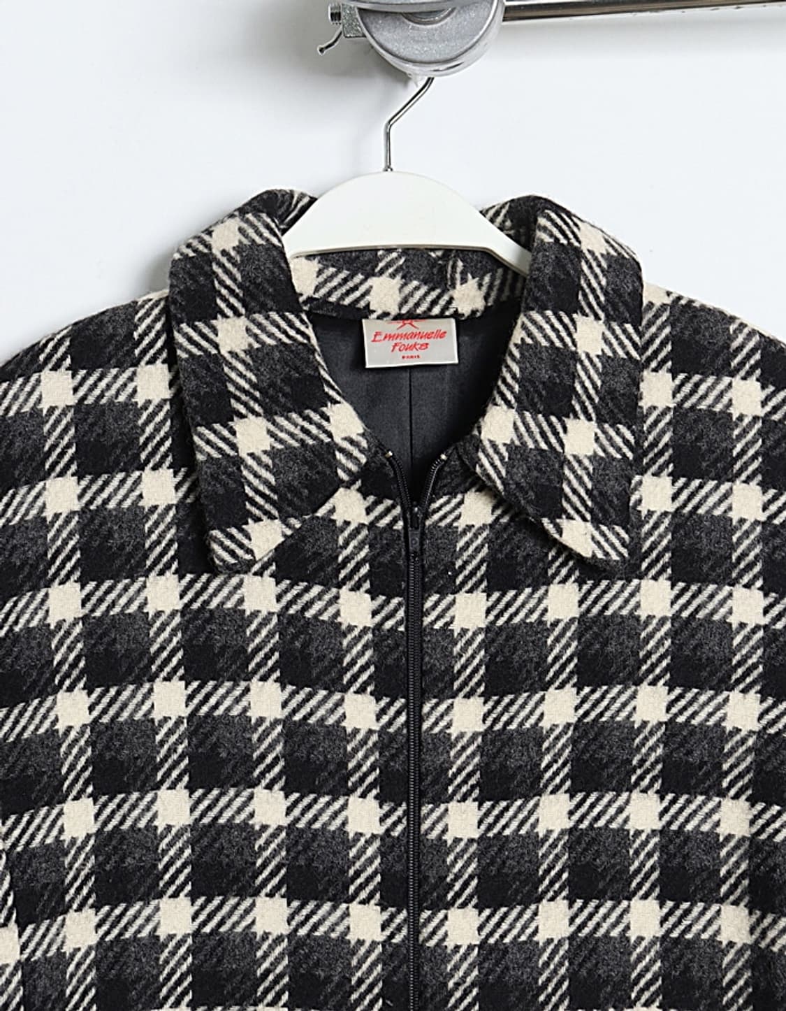 Emmanuelle Fouks PARIS Check Wool Jacket 상품이미지3