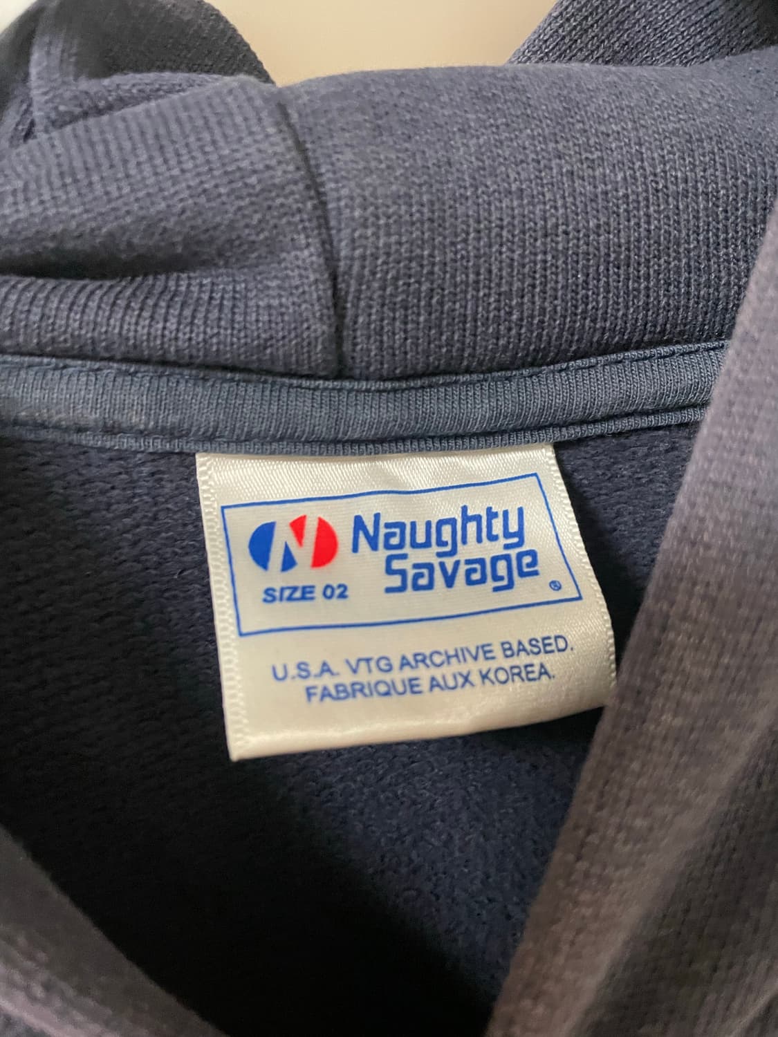 너티새비지 빈티지 후드 상품이미지2