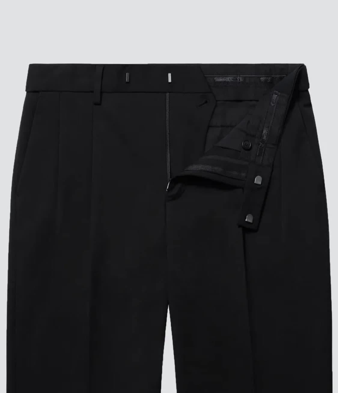 밴딩 와이드 슬랙스 26 (수트 셋업) 상품이미지4