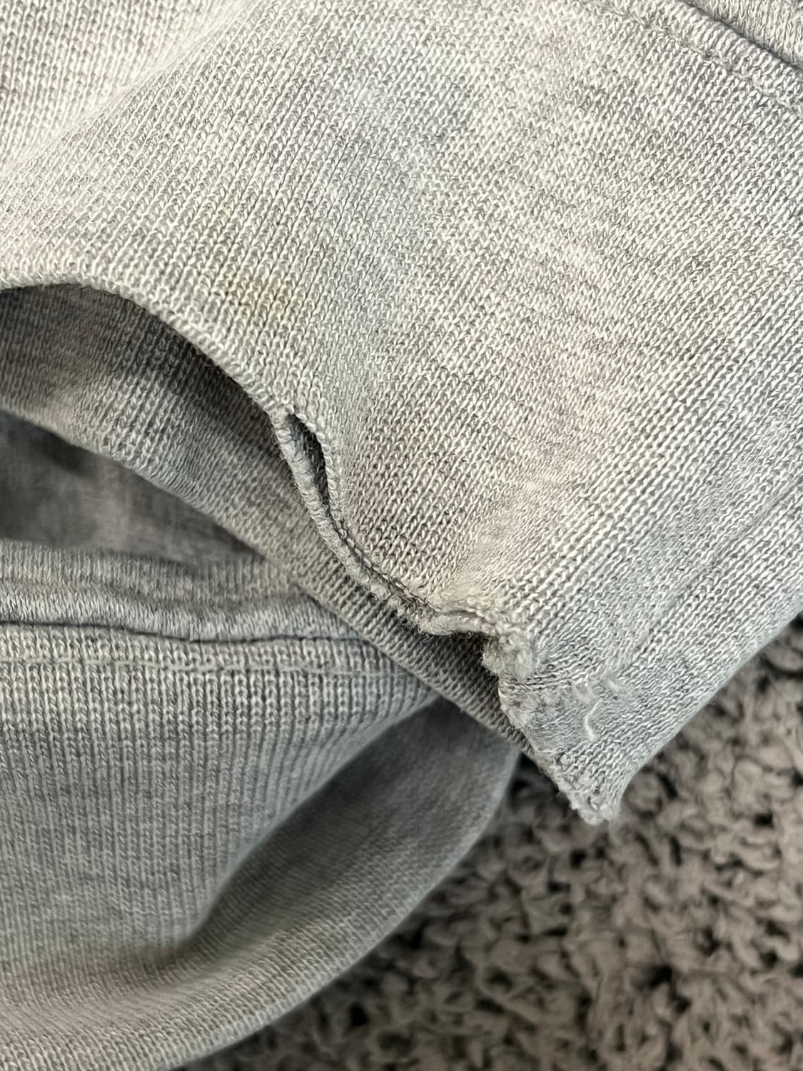 (S) 칼하트 오리지날핏 후드 티 그레이 상품이미지5