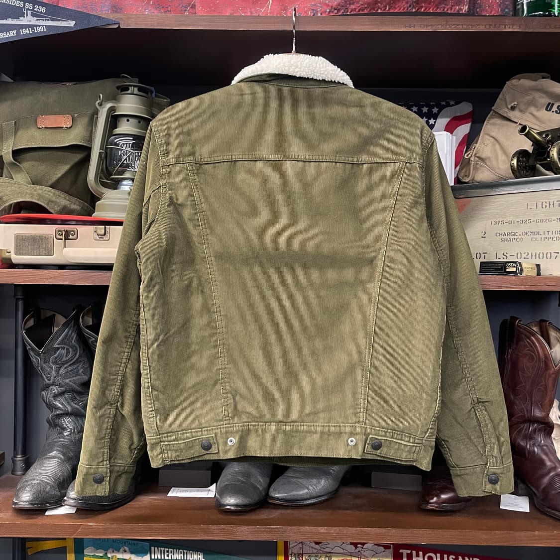 리바이스 타입2 코듀로이 쉐르파 자켓 상품이미지2