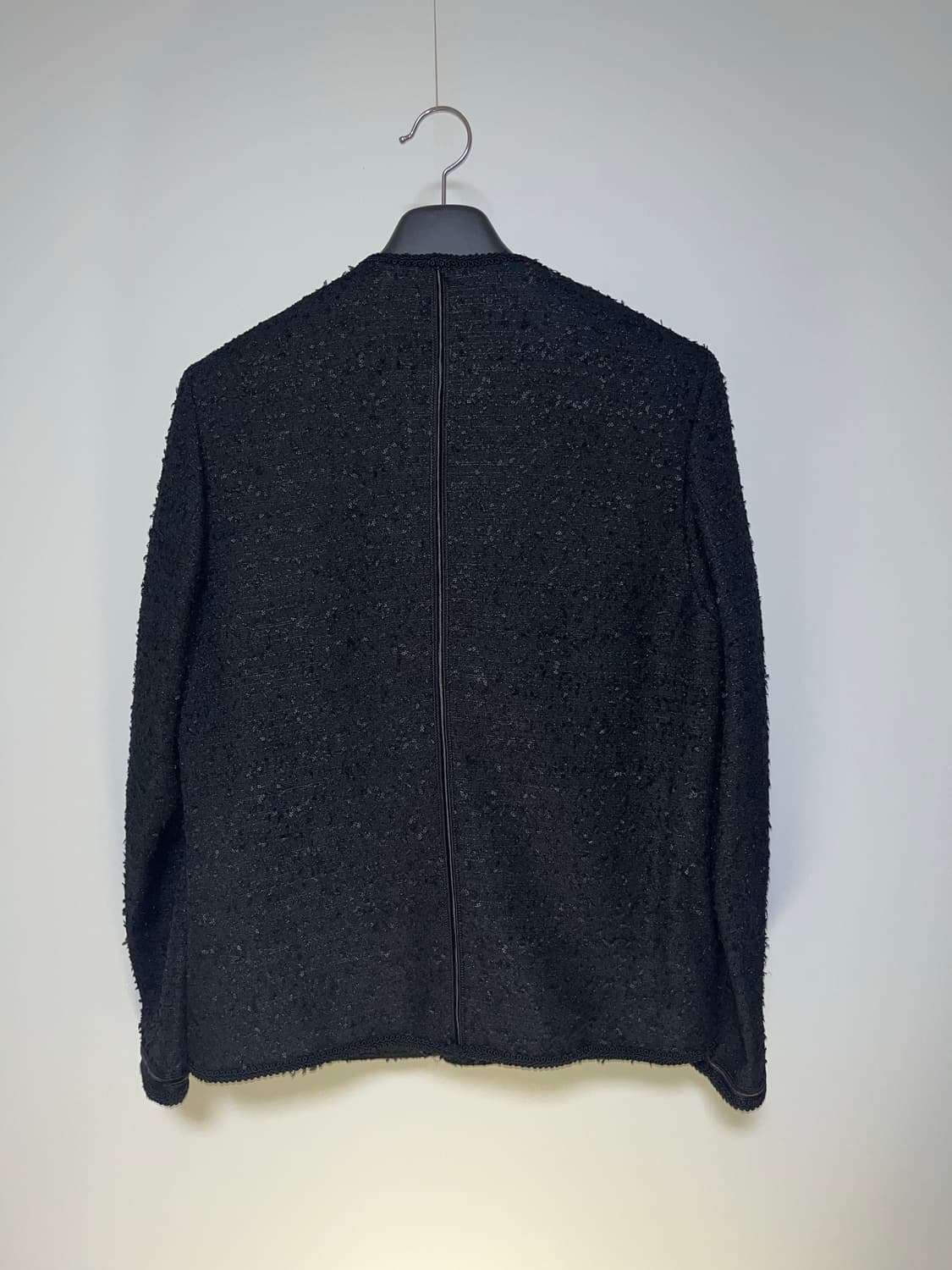 노이어 울 실크 브이넥 트위드 자켓 48사이즈 상품이미지2