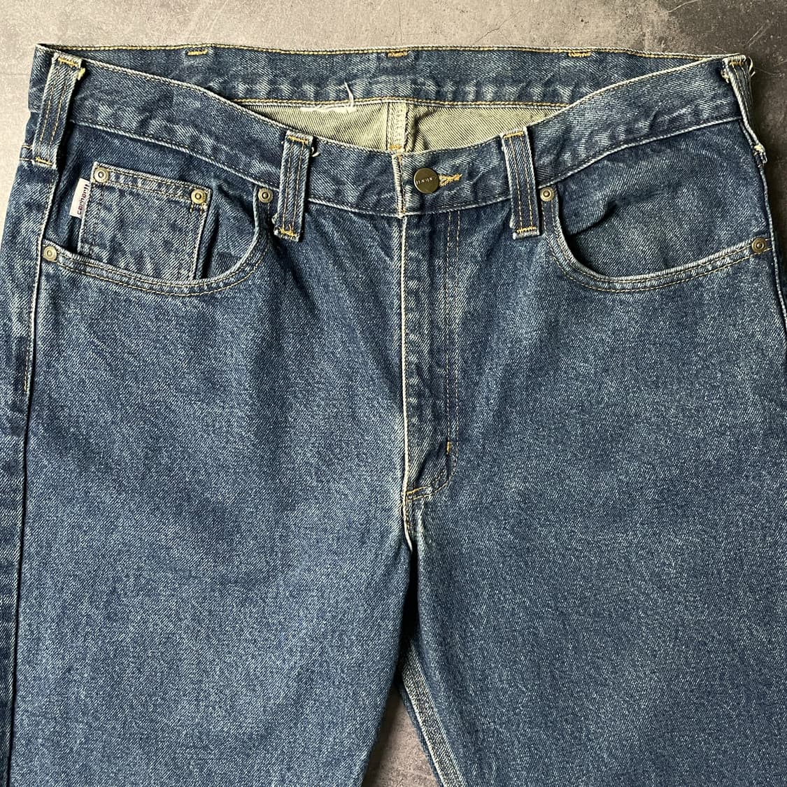 CARHARTT 칼하트 빈티지 데님 워크팬츠 A01116 상품이미지2