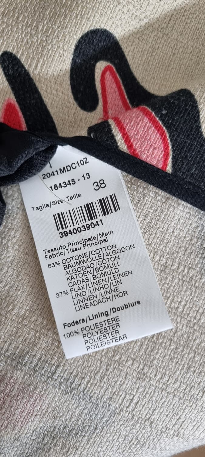 MSGM 애니멀 프린트 롱 코트 M _ 여성 상품이미지10