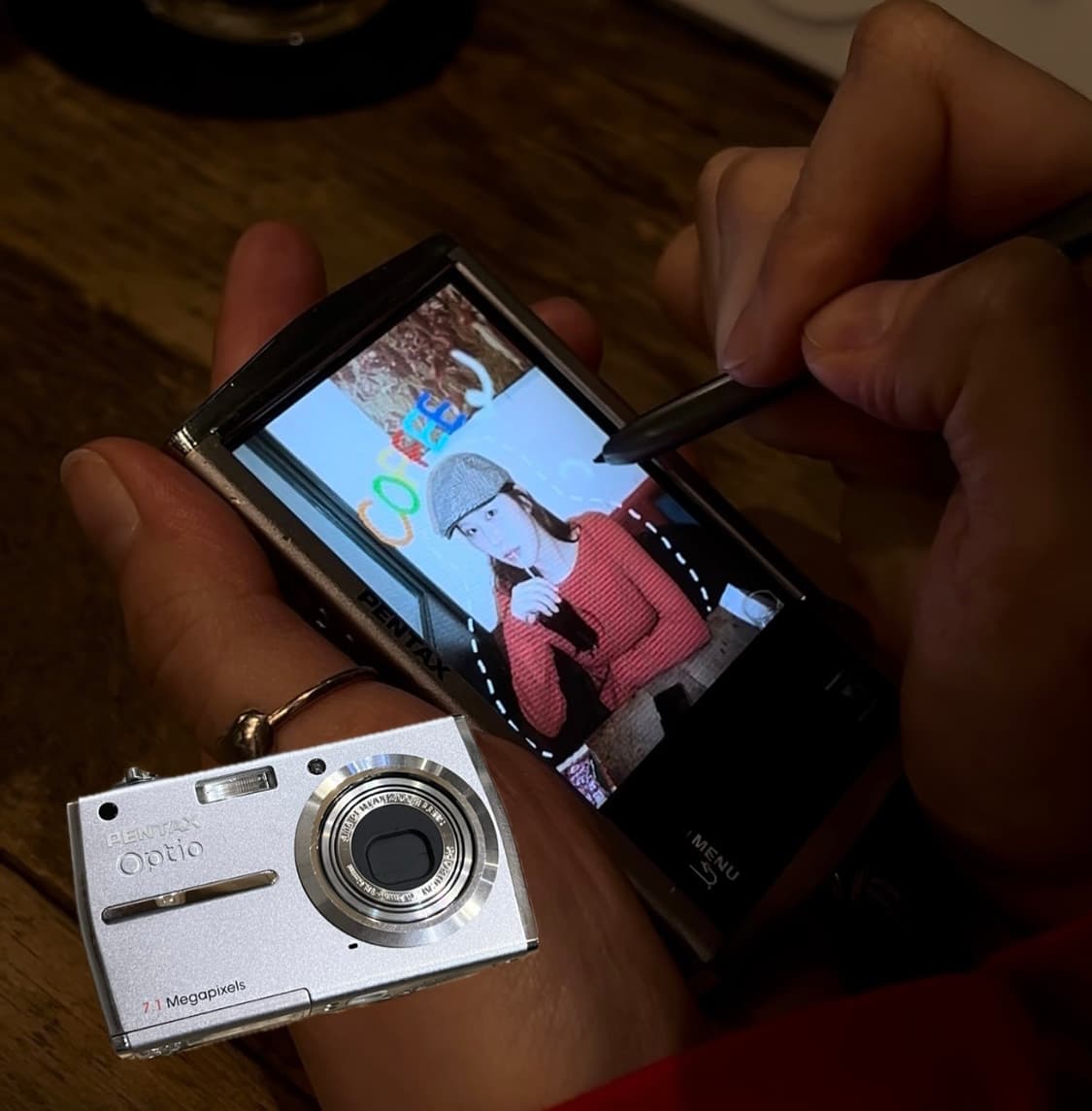 그려서 꾸미는 펜탁스 옵티오 T30 상품이미지2