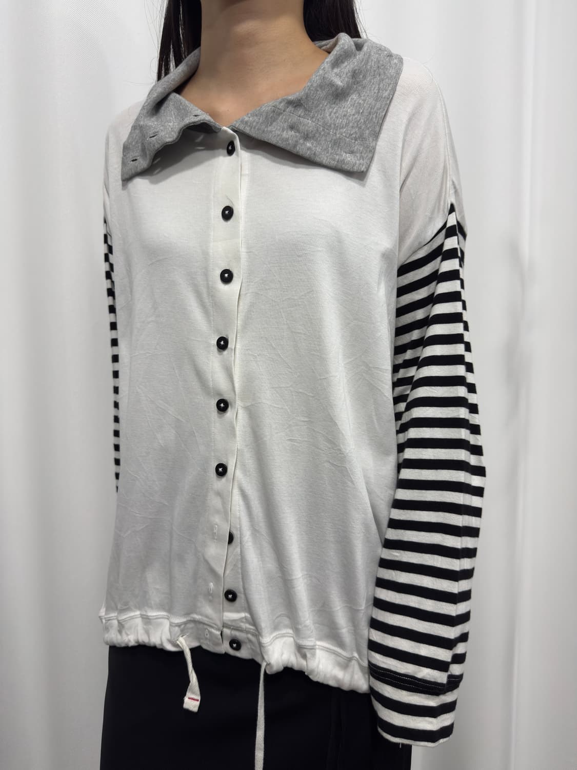 stripe point cardigan 상품이미지2
