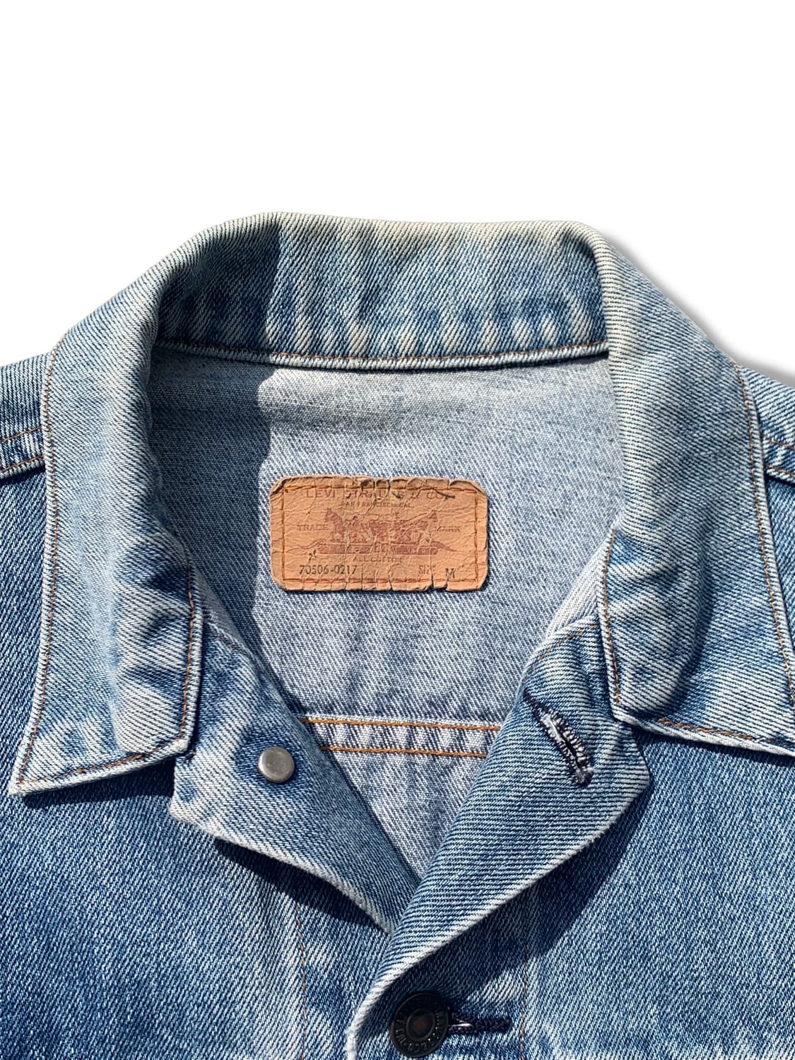 80's 리바이스 데님 트러커 3세대 상품이미지2