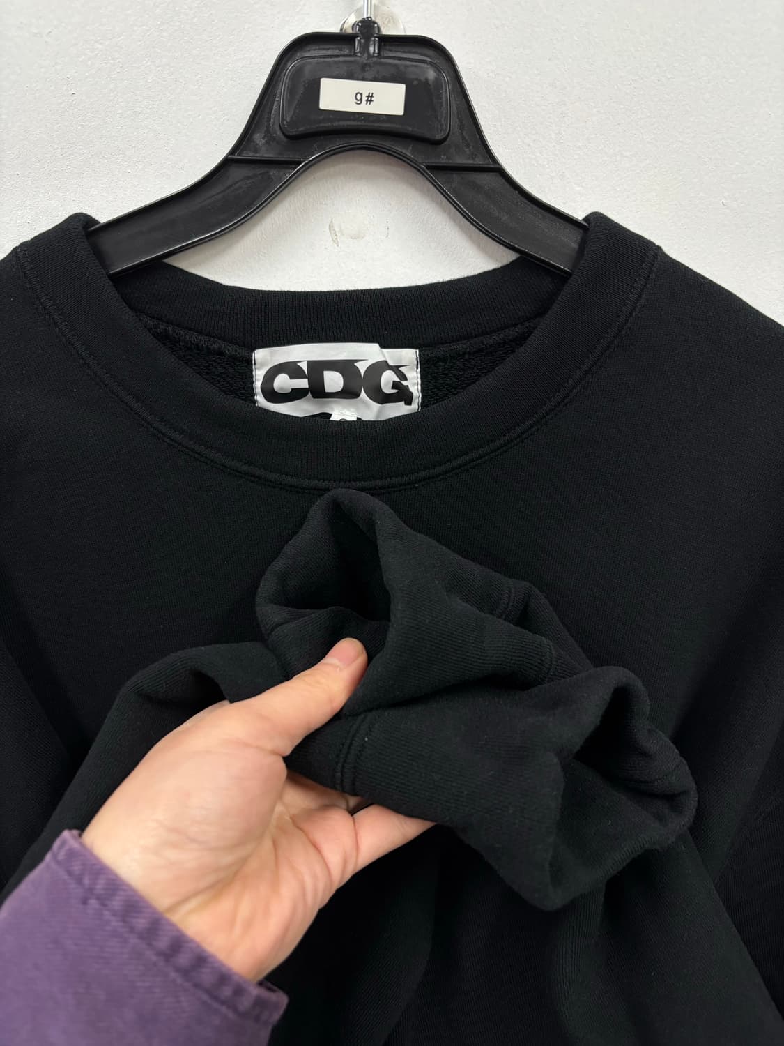 꼼데가르송 맨투맨  상품이미지4