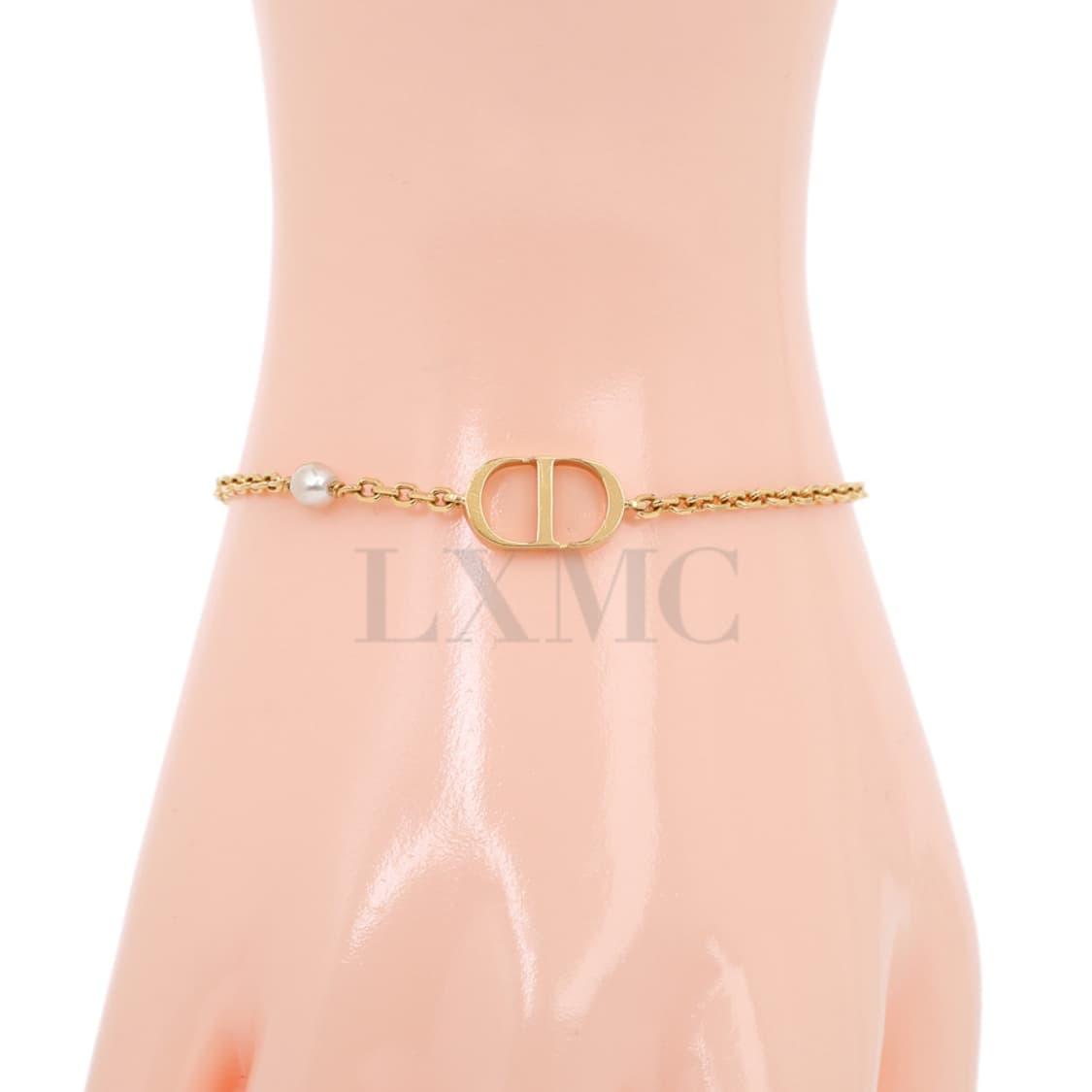 디올 쁘띠 팔찌 Petit CD 골드 체인 진주 브레이슬릿 B1310PT 상품이미지10