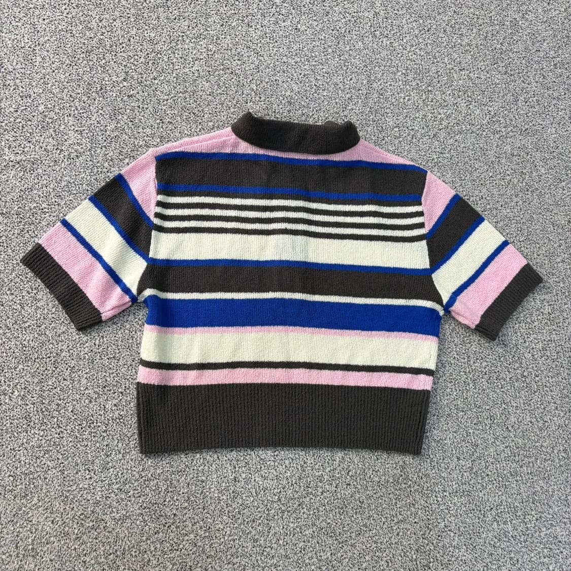 F 와릿이즌 반팔 니트 폴로 셔츠 0423J 상품이미지3