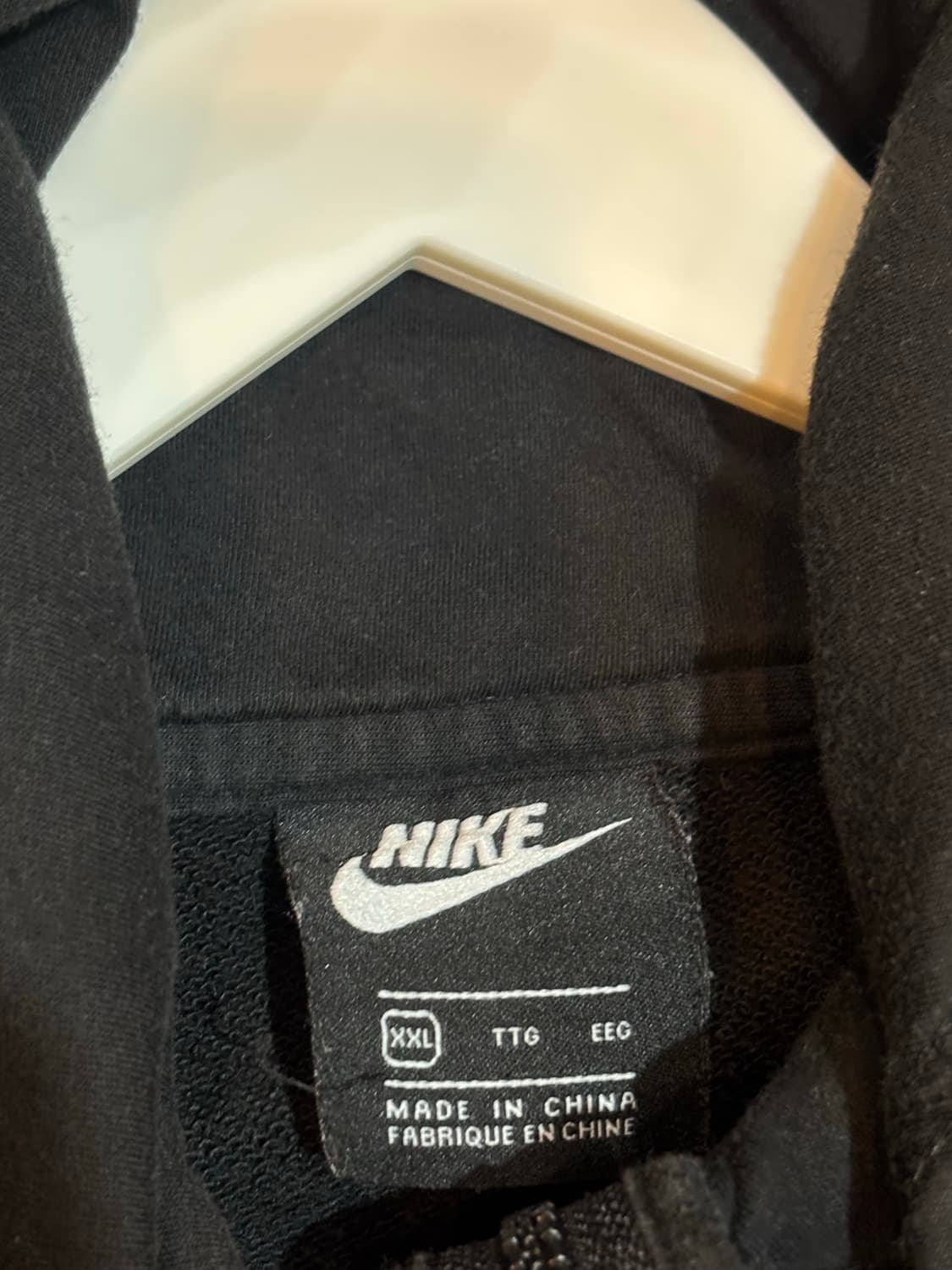 나이키 후드집업 블랙 XXL사이즈 상품이미지5