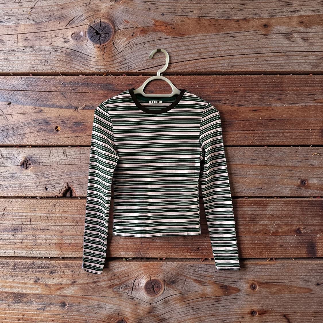 COOr 멀티 스트라이프 롱슬리브 상품이미지1