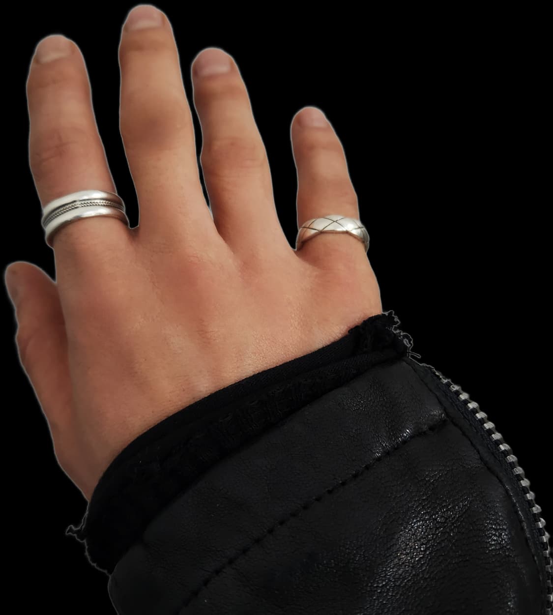 남자 18호 925실버 반지 상품이미지3