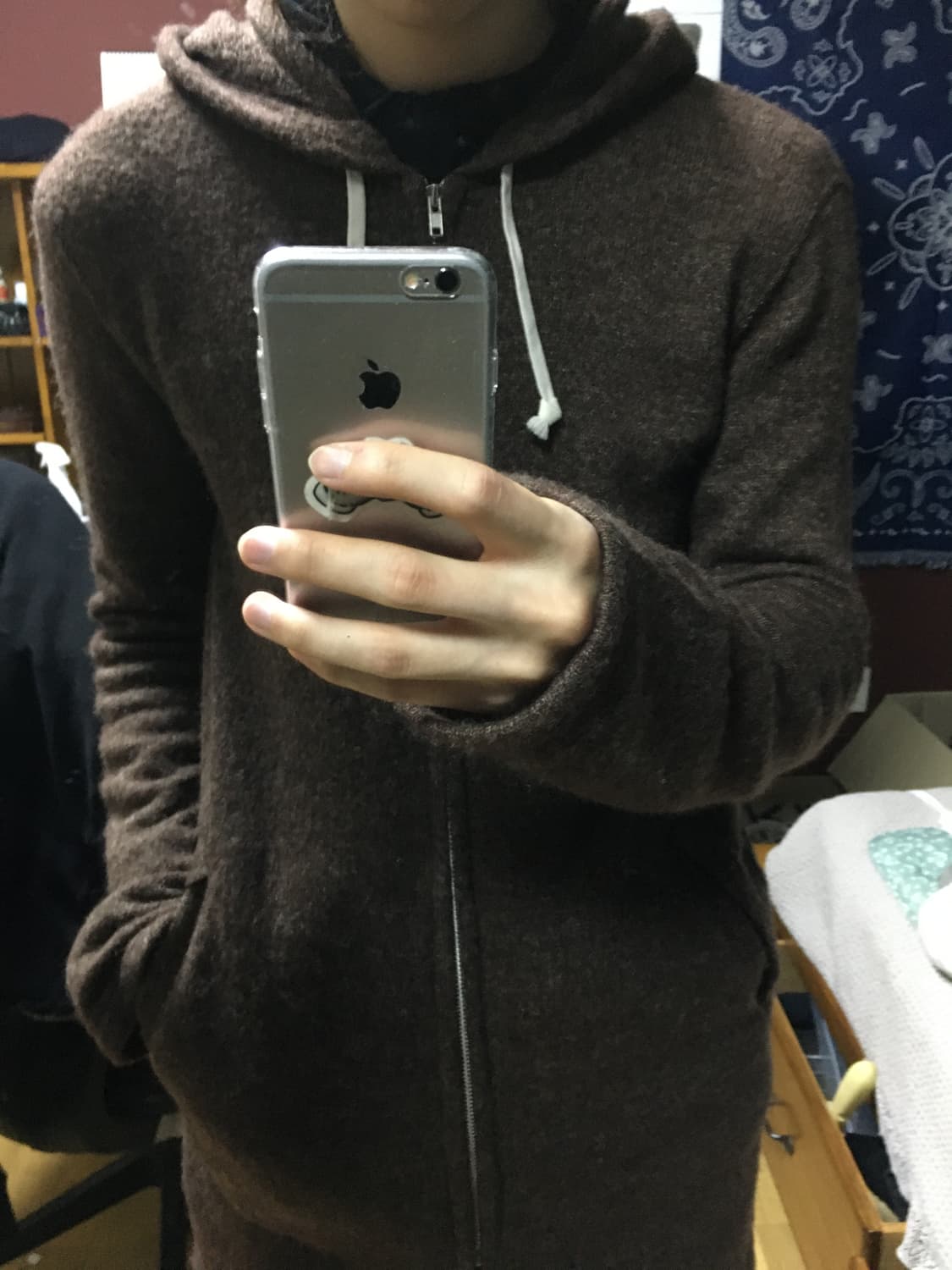 꼼데가르송 옴므 플러스 니트 후드코트 상품이미지8