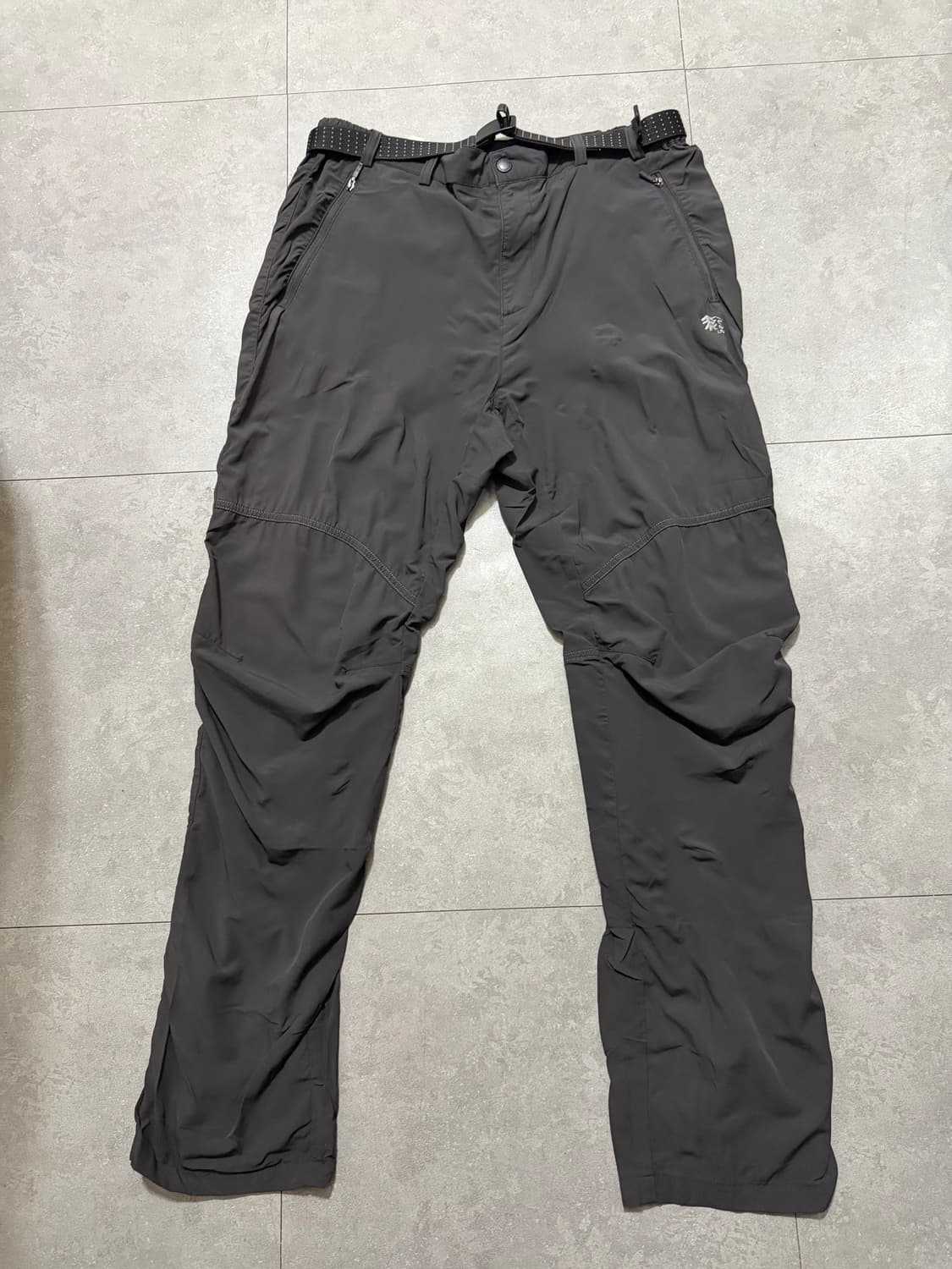 코오롱 웨이스트 벨티드  빈티지 트래킹 팬츠  34인치  상품이미지1