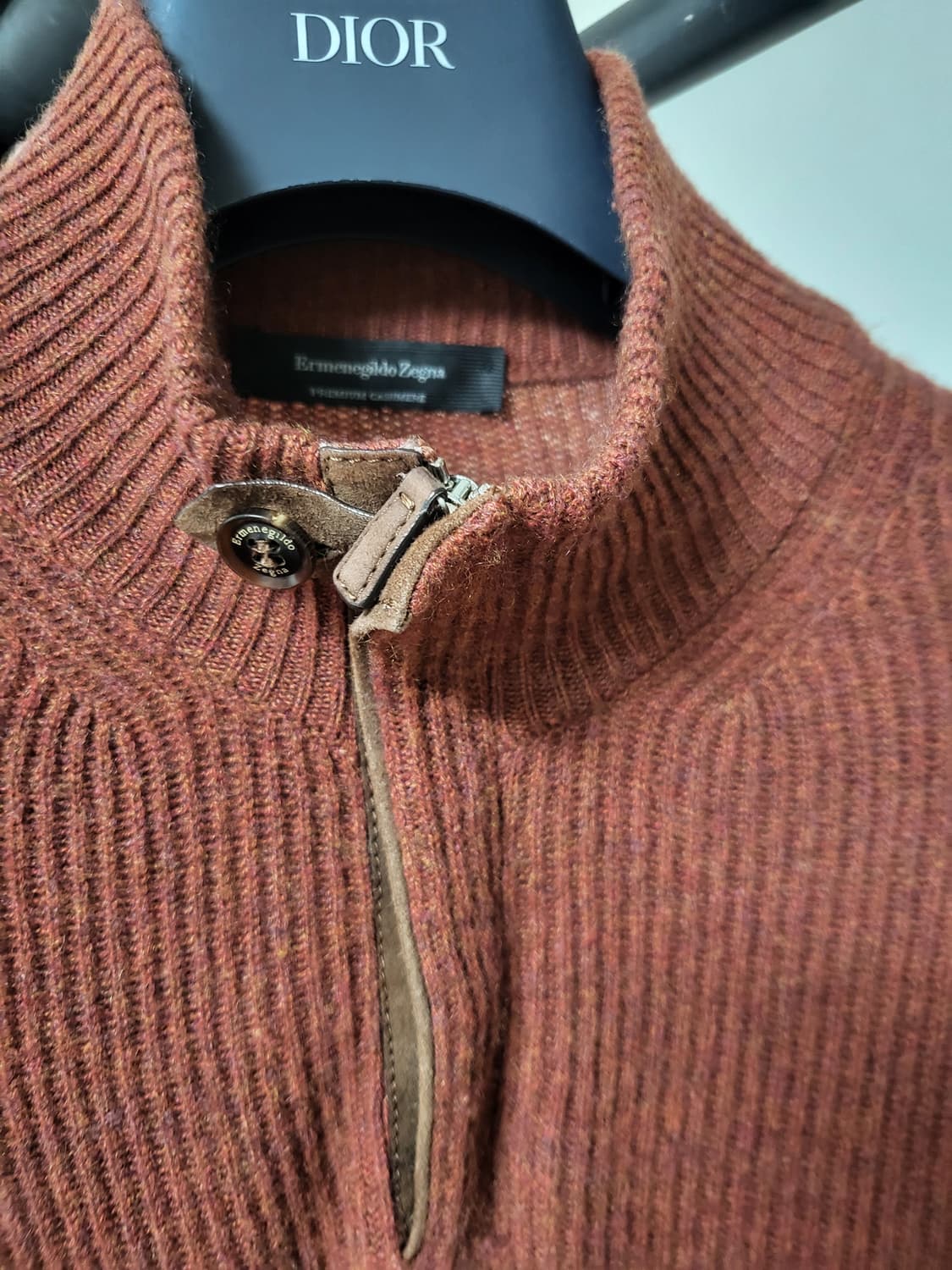 에르메네질도 제냐 신형 캐시미어 니트집업 상품이미지2