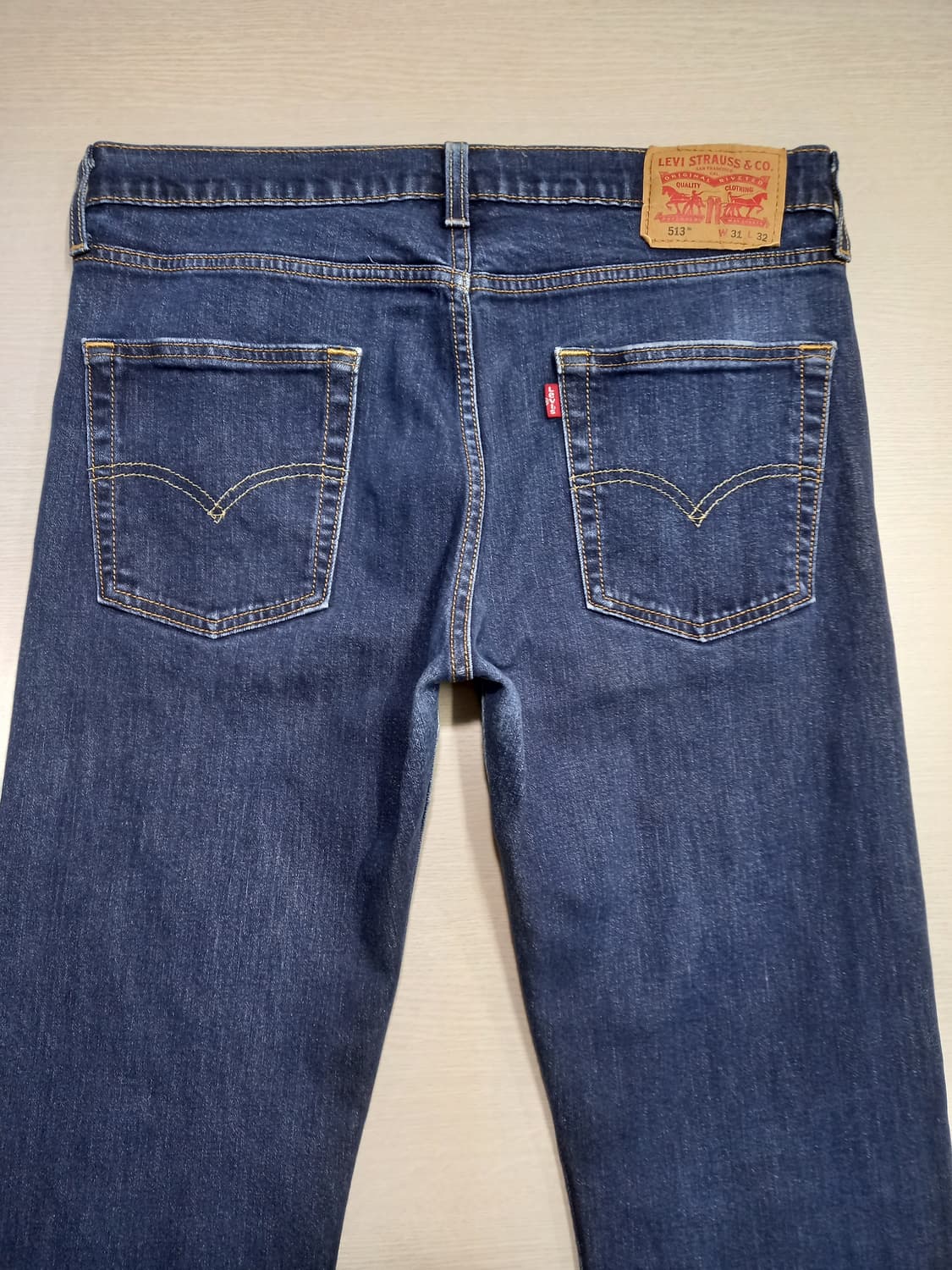 32 리바이스513 워싱 스판 슬림일자진 32-288 상품이미지4