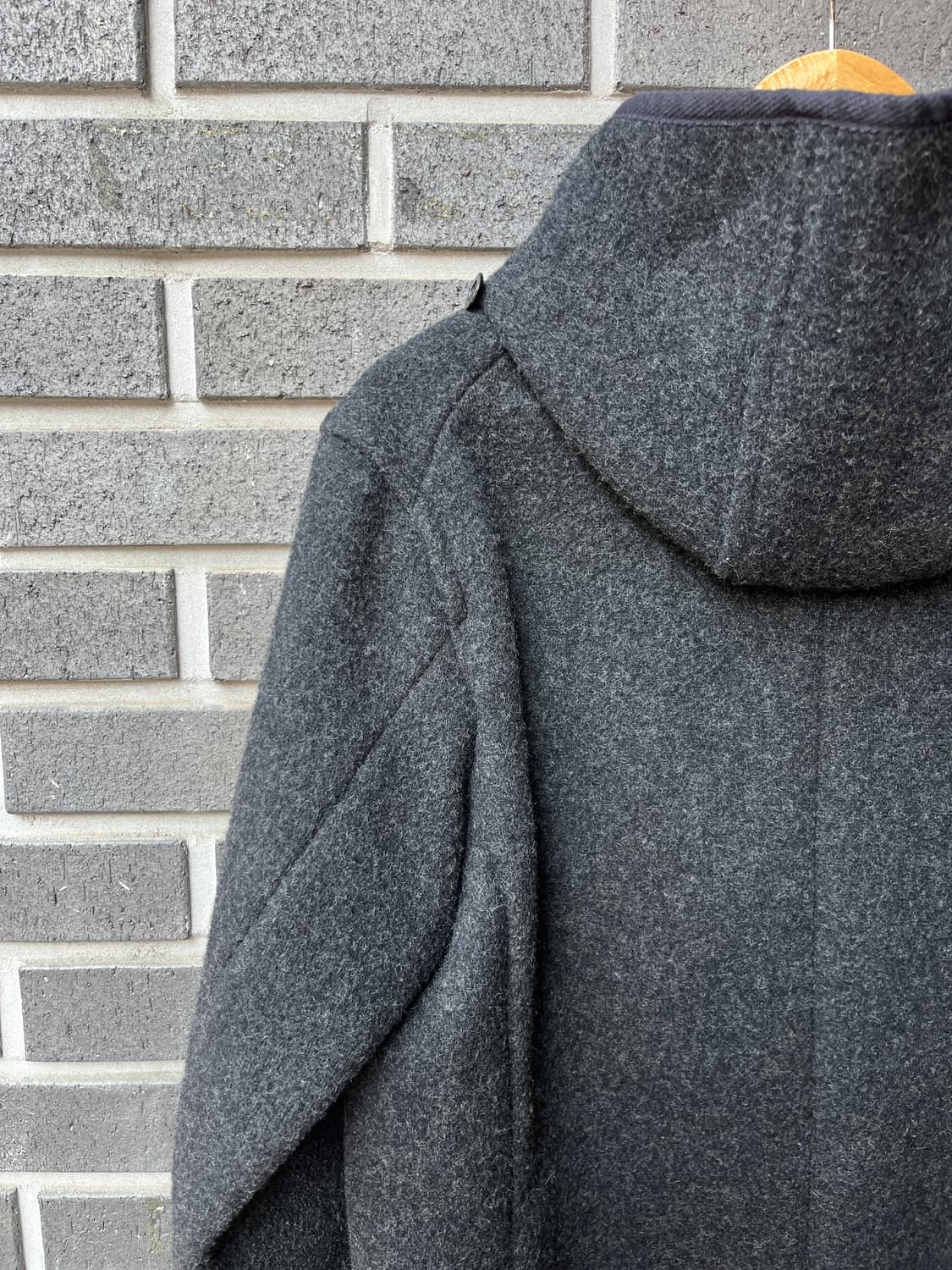 Danton 단톤 울 후디 코트 다크그레이 40 상품이미지8