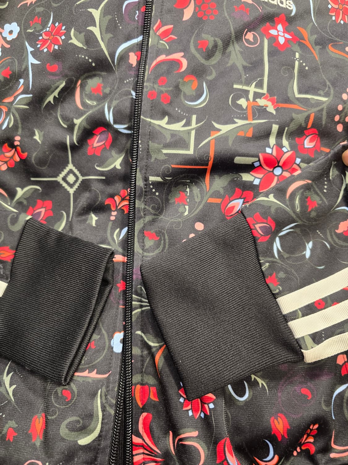 아디다스 불꽃자수 플라워페턴 파이어버드 트레이닝 져지 95~100 상품이미지5