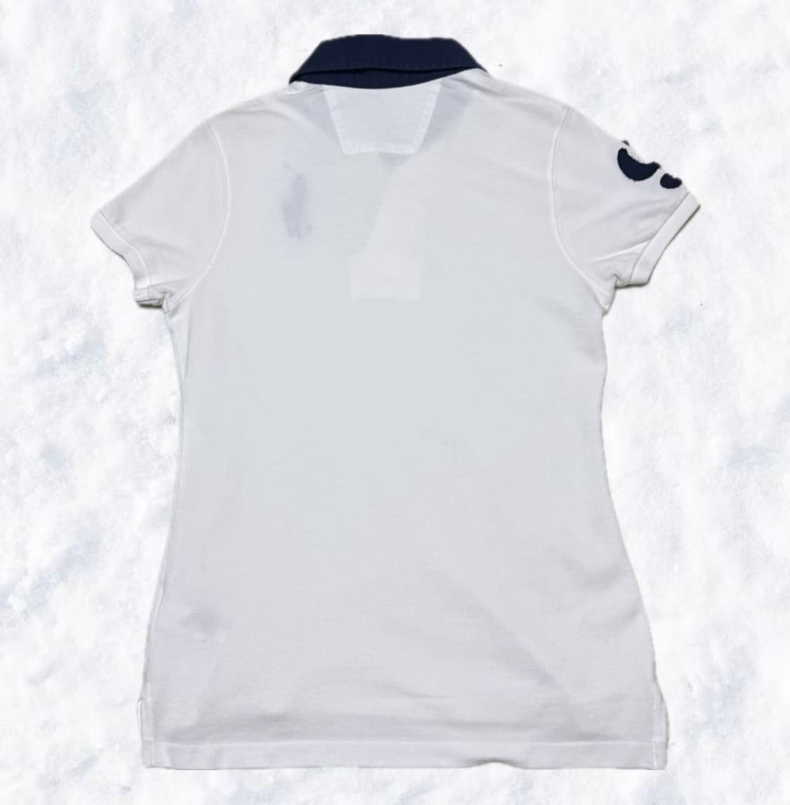 폴로 랄프로렌 스포츠 네이비 화이트 흰파 반팔  상품이미지2