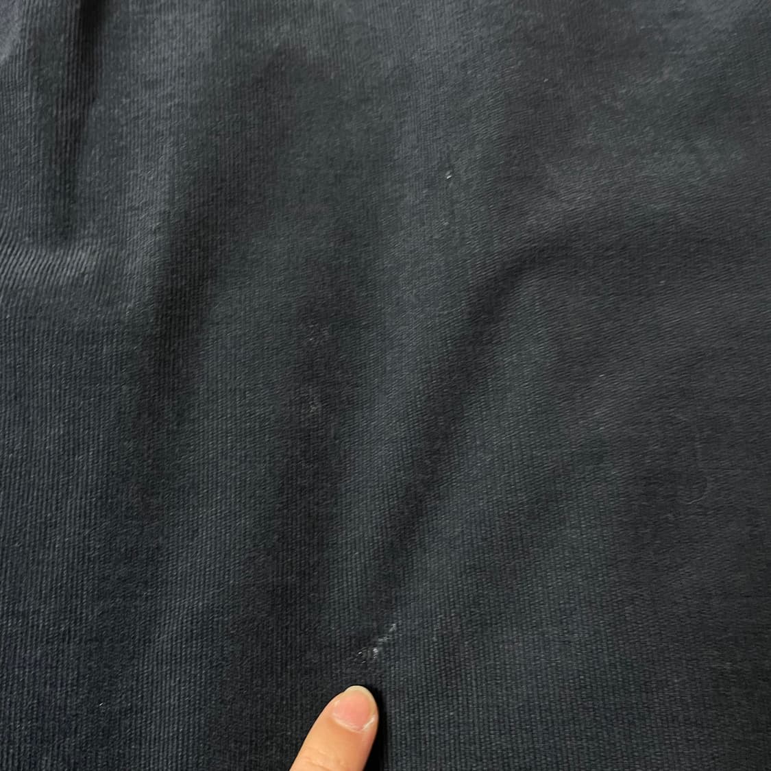 후아유 네이비 코듀로이 긴팔 셔츠 S 상품이미지6