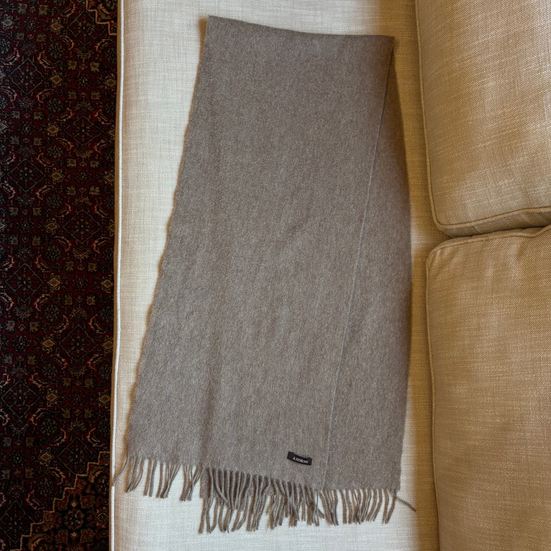 아. 테스토니(A.testoni) 캐시미어 100 머플러  상품이미지10