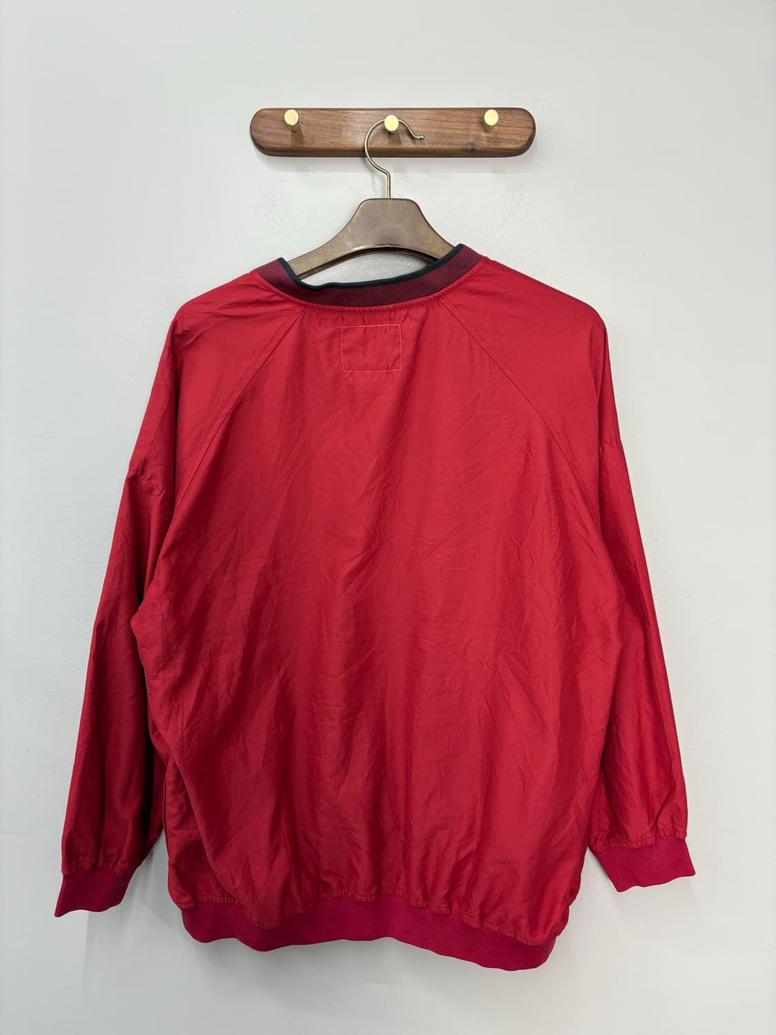 나이키 90s 올드스쿨 레드 브이넥 우븐 웜업 A3221 상품이미지4