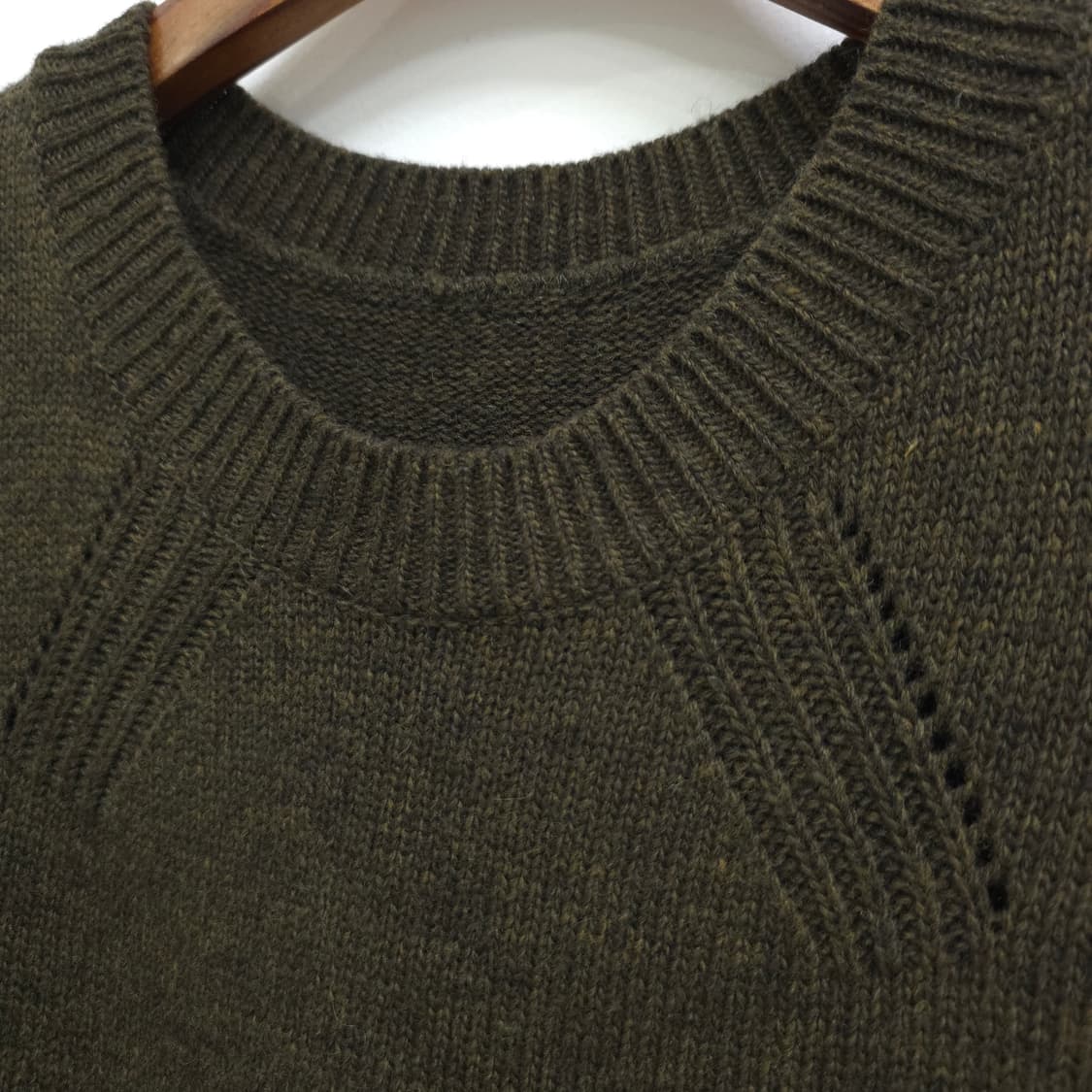 브라운 포켓 빈티지 니트 상품이미지7