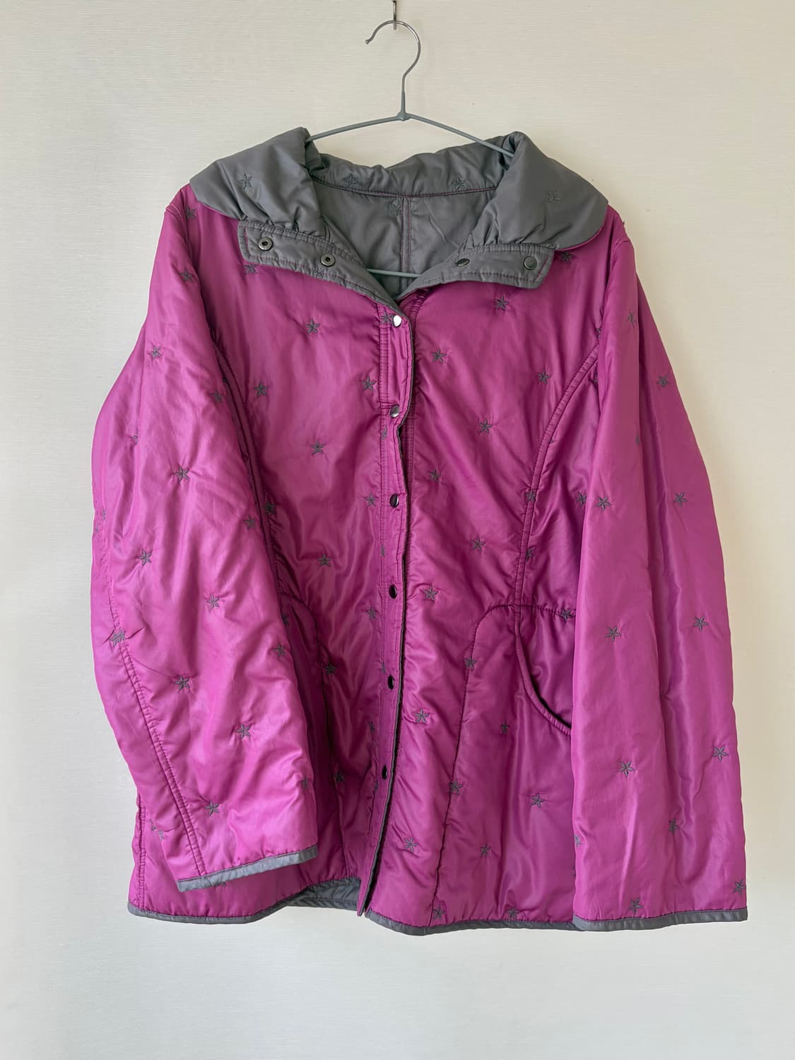 리버시블 별 바람막이 점퍼 판매합니다 상품이미지2