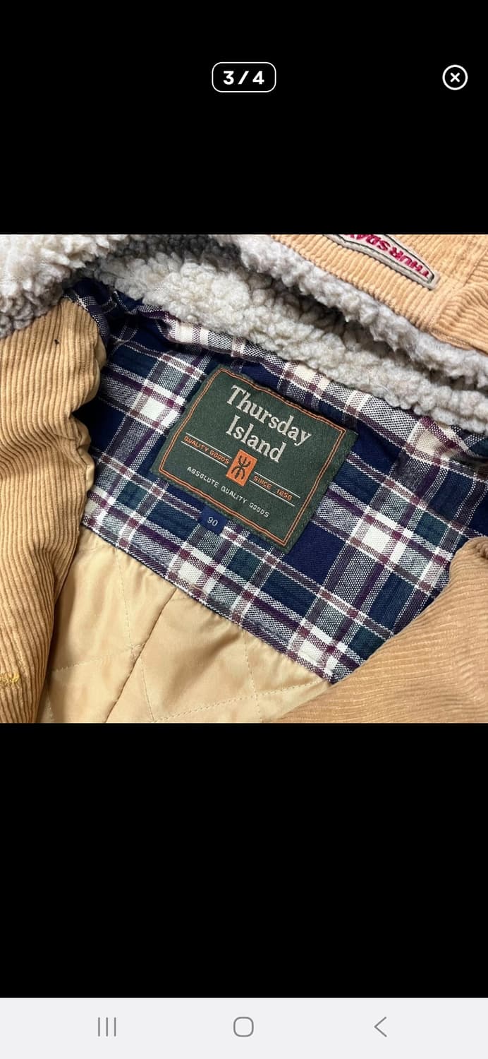 (마지막특가) 써스데이아일랜드 코트 90 상품이미지3