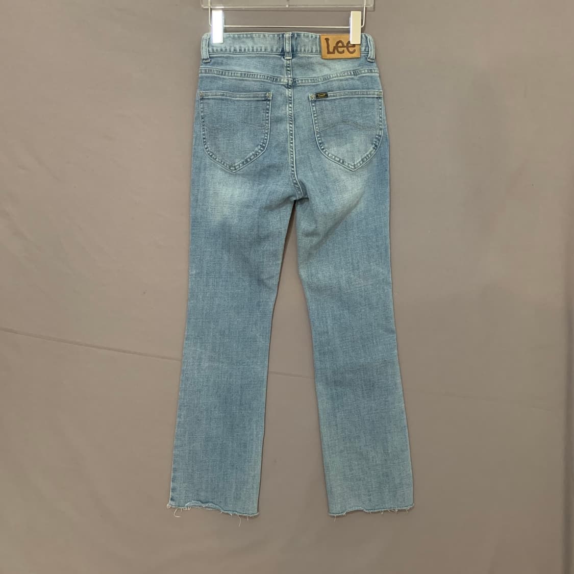 25인치 LEE 리 세미 부츠컷 슬릿 커팅 스판 데님 청바지 상품이미지2