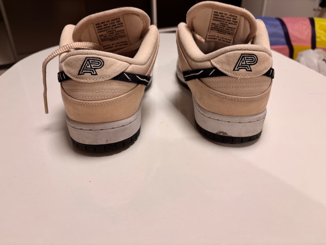 나이키 x 알비노 앤 프레토 SB 덩크 로우 파슬 블랙 270 상품이미지3