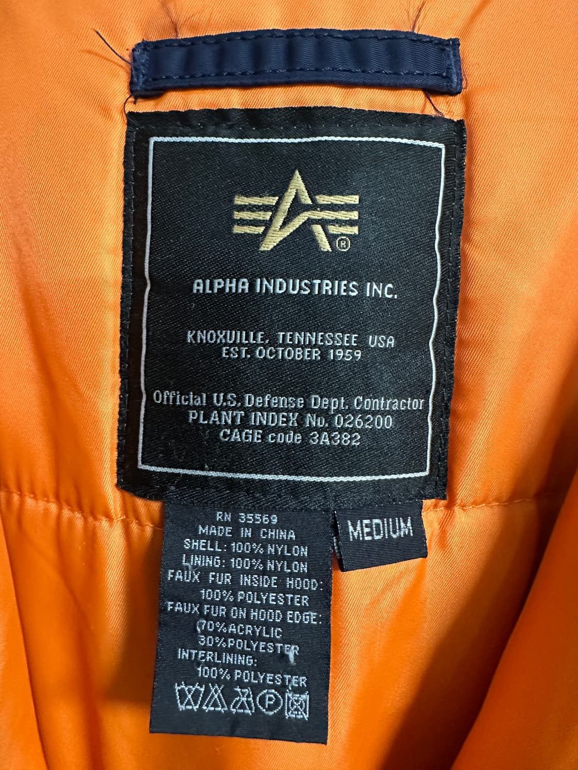 알파인더스트리 n-3b 파카 상품이미지4