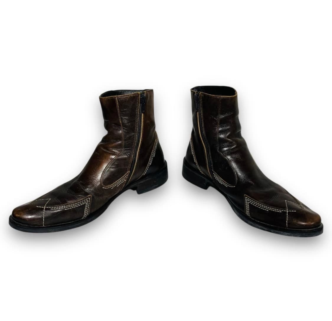 Roberto Vera pelle Western vintage boots 상품이미지2