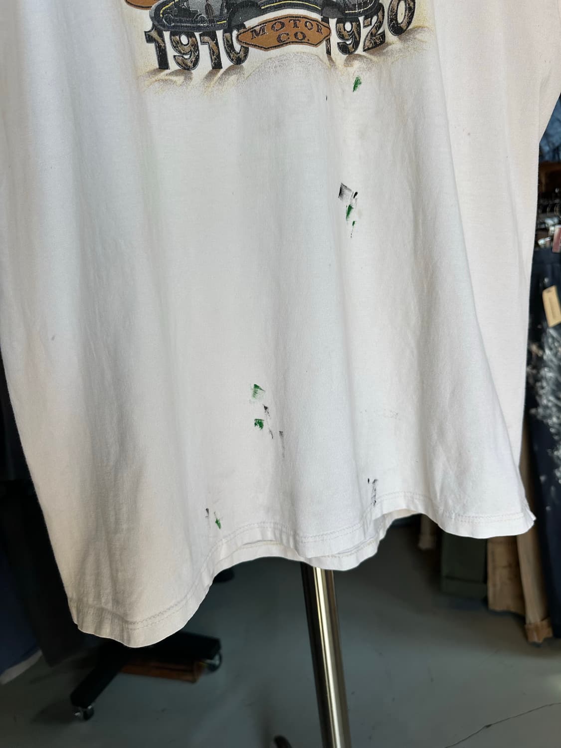 90s 할리데이비슨 프린팅 티셔츠 화이트 1997  상품이미지5