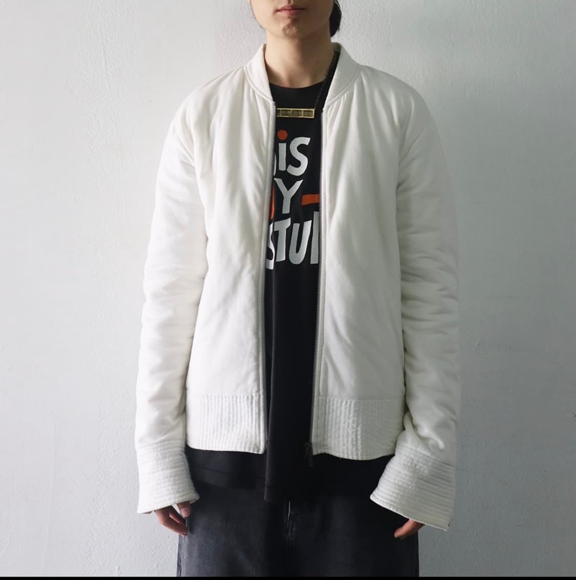 질샌더 라프시몬스 퀼티드 집업 자켓 상품이미지1