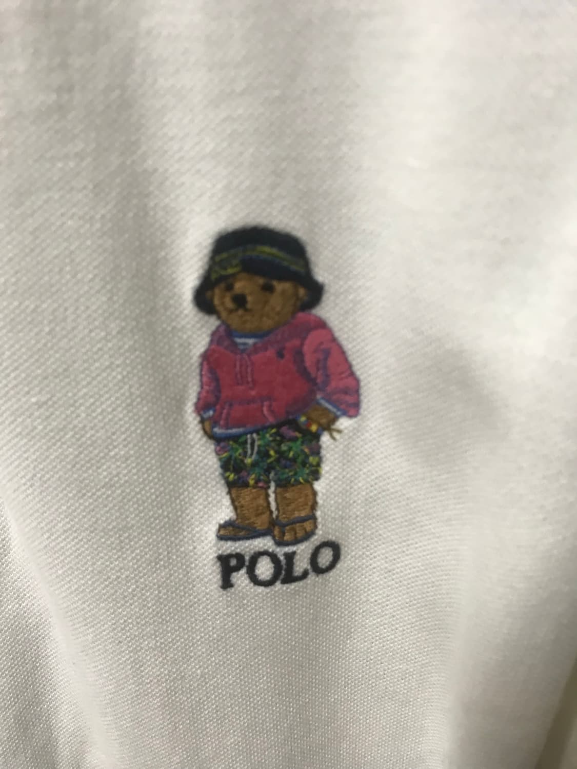 폴로 랄프로렌 핑크베어 카라티L 상품이미지1